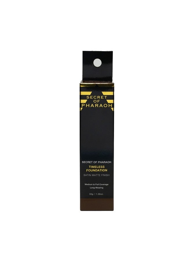 EBIN NEW YORK Secret Of Pharaoh Timeless Foundation Dark Chocolate ; Buildable Coverage Satin Matte Finish Oil Absorbing All Day Lasting Lightweight Formula - Image 3