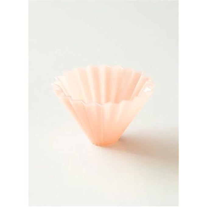 Origami Air S Dripper With Plastic Holder  As Resin Pour Over Coffee Maker For 12 Cups  Compatible With Vcf01  Wave 155 Filters  Matte Pink  Lightweight  Durable - Image 4