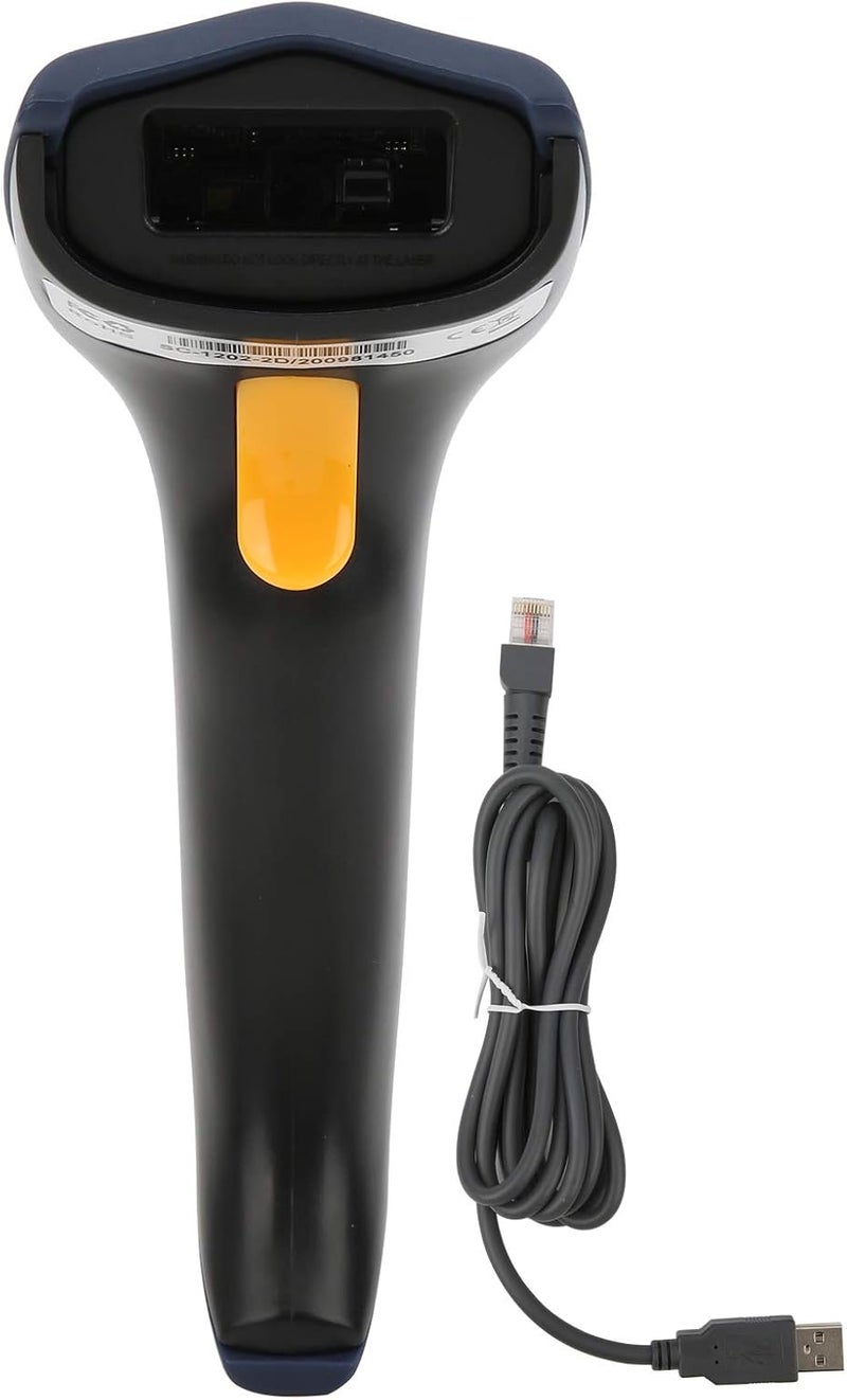 Handheld USB Wired 1D 2D Barcode Scanner Reader with Powerful Assistant for QR Barcode Scanning Automated Industry - Image 1