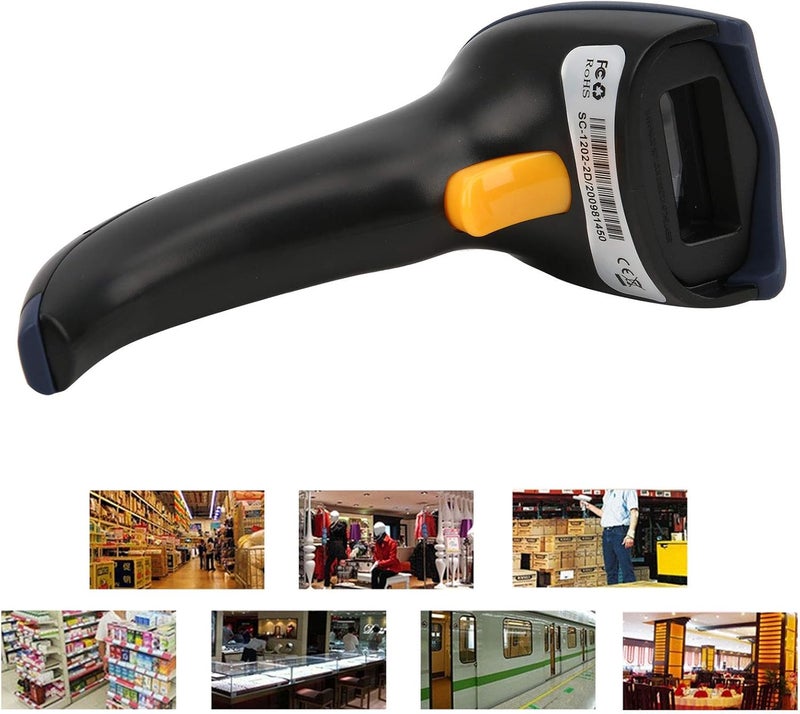 Handheld USB Wired 1D 2D Barcode Scanner Reader with Powerful Assistant for QR Barcode Scanning Automated Industry - Image 2