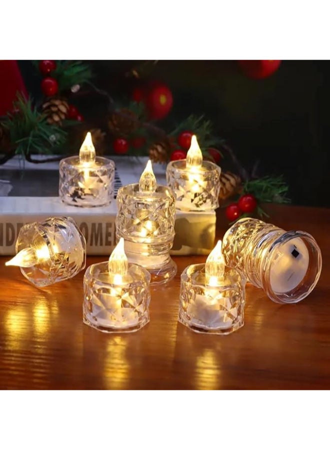 12 pieces - Flameless and Smokeless Decorative Candles - Image 2