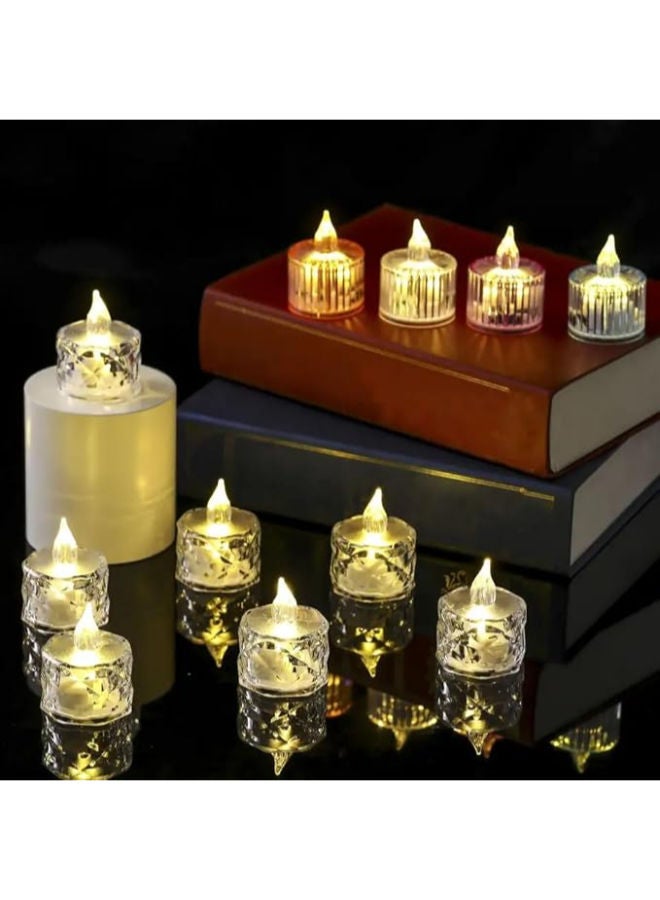 12 pieces - Flameless and Smokeless Decorative Candles - Image 4