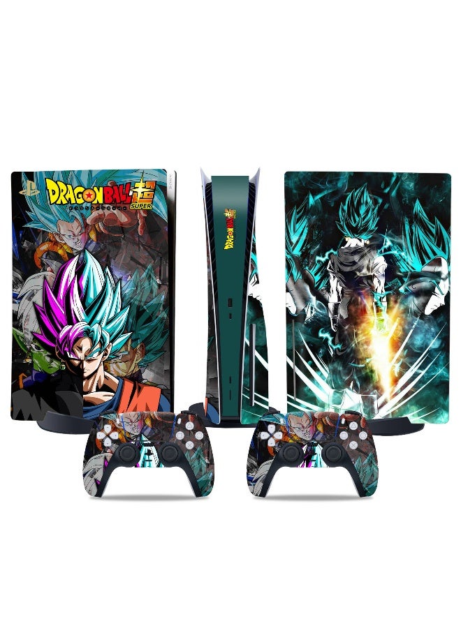 PS5 Disc Edition Dragon Ball Cartoon Theme Sticker Set