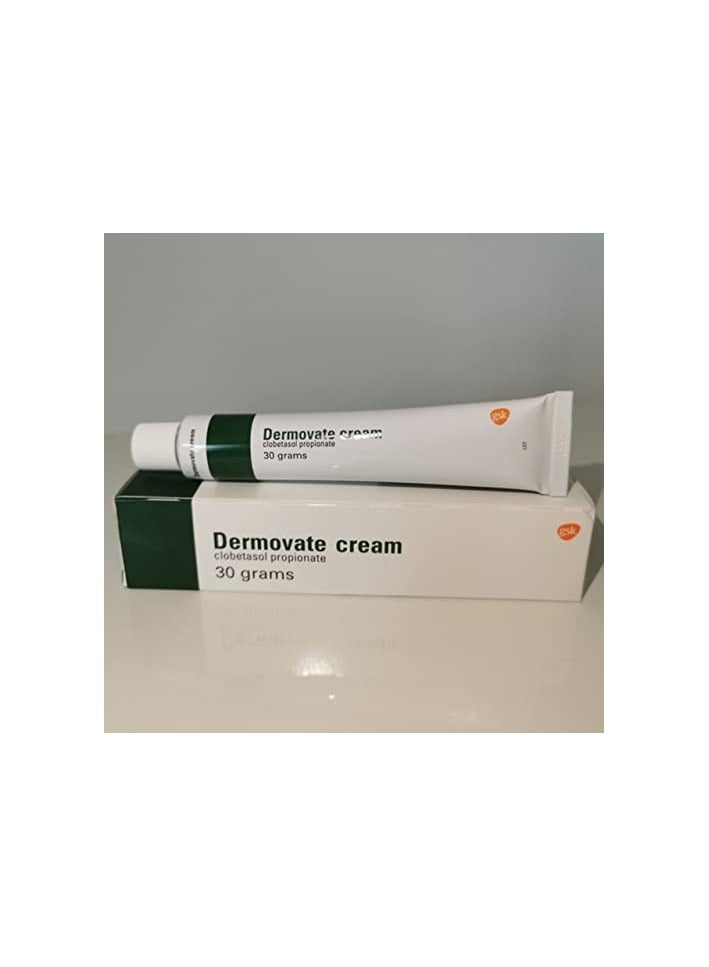 gsk DERMOVATE CREAM 30 GRAM, CLOBETASOLE PROPIONATE, HEALING CREAM 