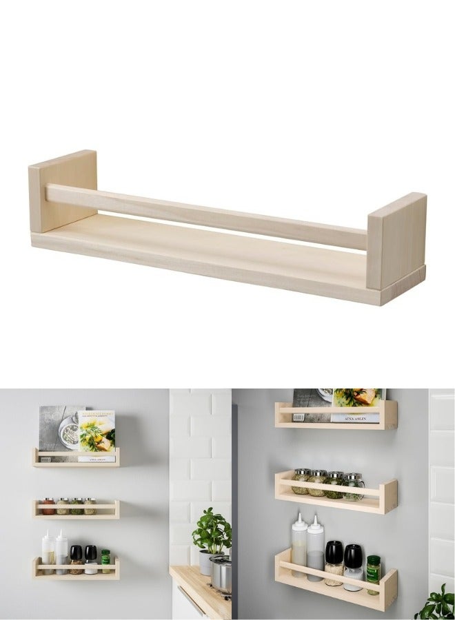 أيكيا رف بهارات مصنوع من الخشب 41X3X11 سم - Image 1