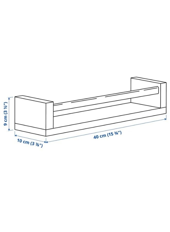أيكيا رف بهارات مصنوع من الخشب 41X3X11 سم - Image 4