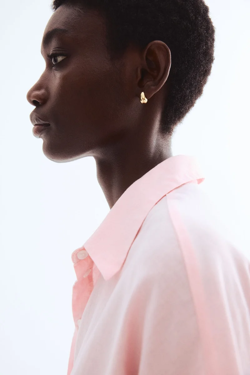 H&M Linen-blend shirt