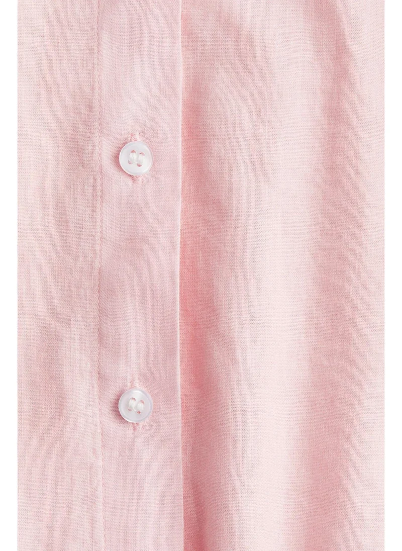 H&M Linen-blend shirt