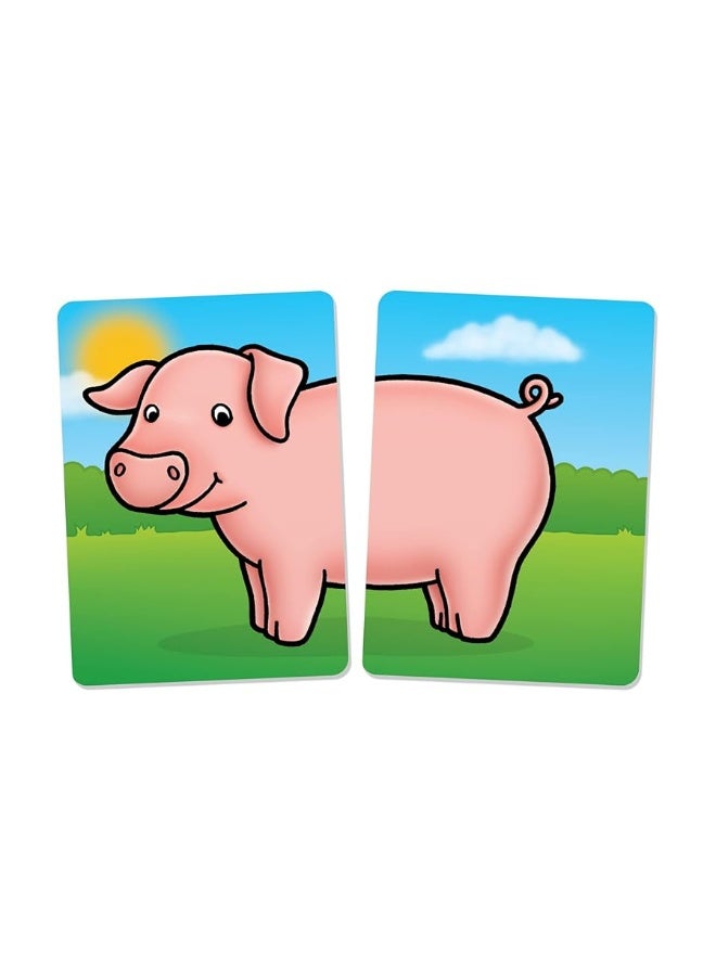 Orchard Toys Moose, Farmyard Heads & Tails Game. A First Matching Activity That develops into a Fun Game. 24 Chunky Cards. Age 18 Months+. 1-4 Players - Image 2
