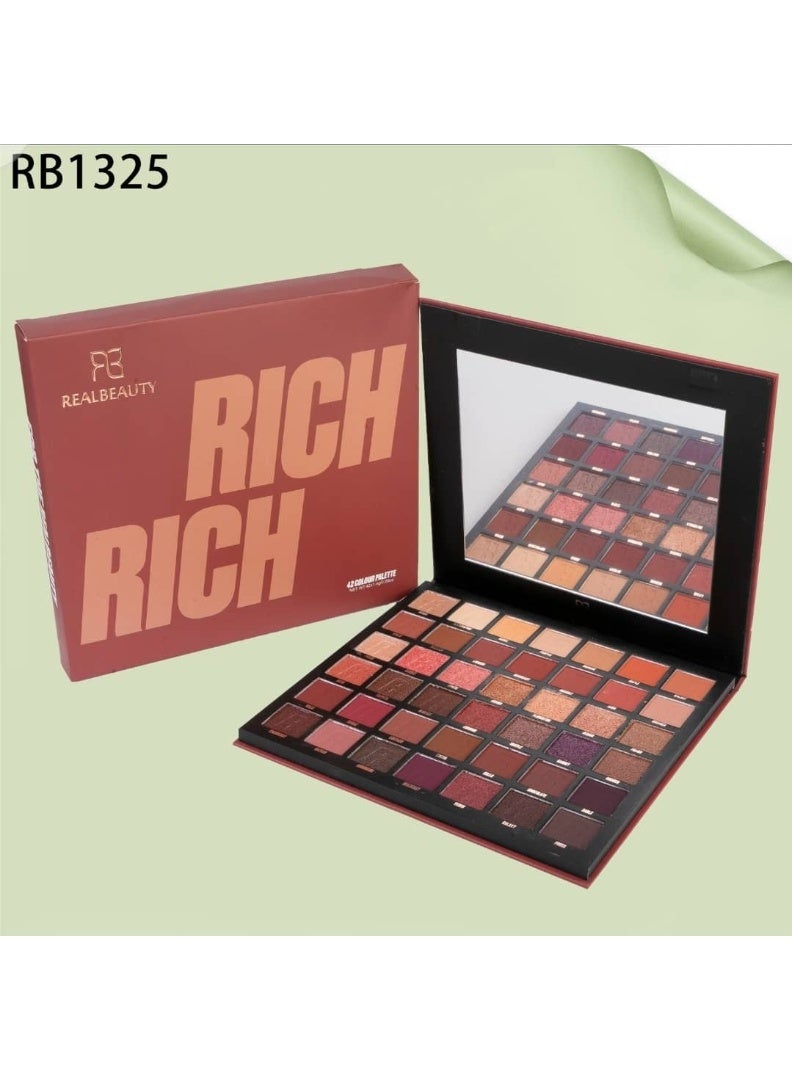 REAL BEAUTY 42 color eyeshadow palette - Image 1
