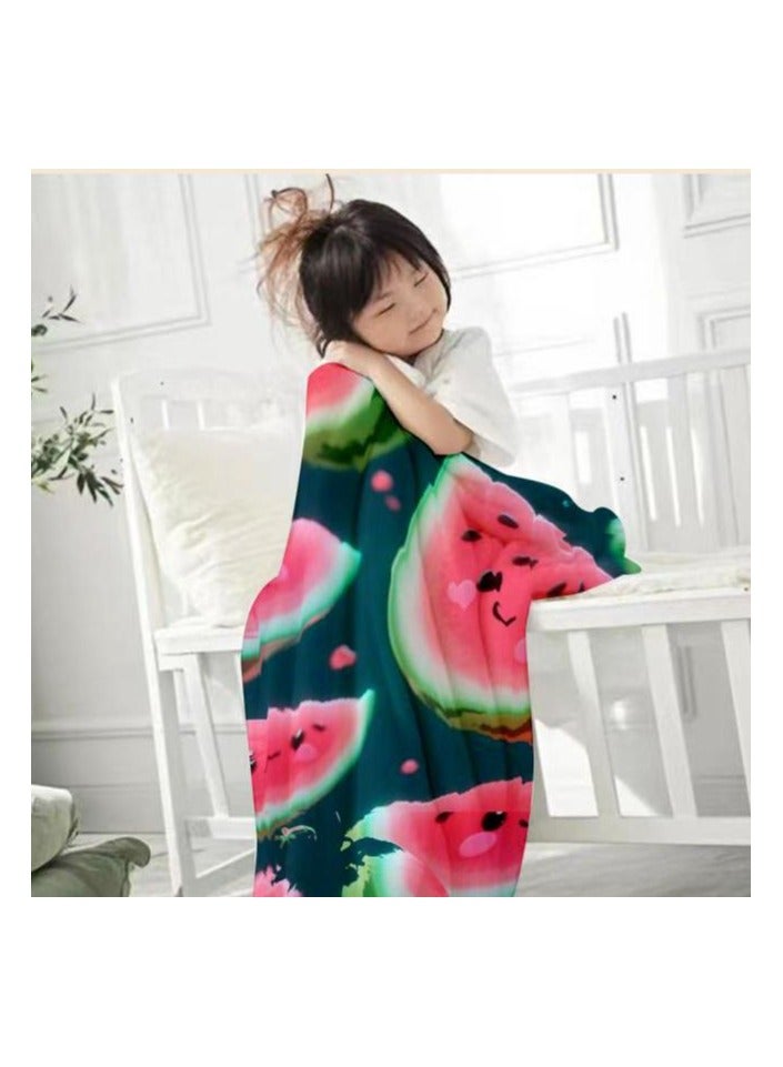 عام بطانية رقيقة من الفانيلا الكرتونية للأطفال أو الطلاب (دافئة ومريحة ومناسبة للنوم والألعاب) 100 سم * 150 سم - Image 4