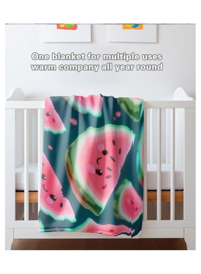 عام بطانية رقيقة من الفانيلا الكرتونية للأطفال أو الطلاب (دافئة ومريحة ومناسبة للنوم والألعاب) 100 سم * 150 سم - Image 5