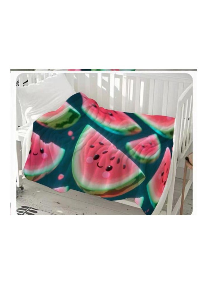 عام بطانية رقيقة من الفانيلا الكرتونية للأطفال أو الطلاب (دافئة ومريحة ومناسبة للنوم والألعاب) 100 سم * 150 سم - Image 3