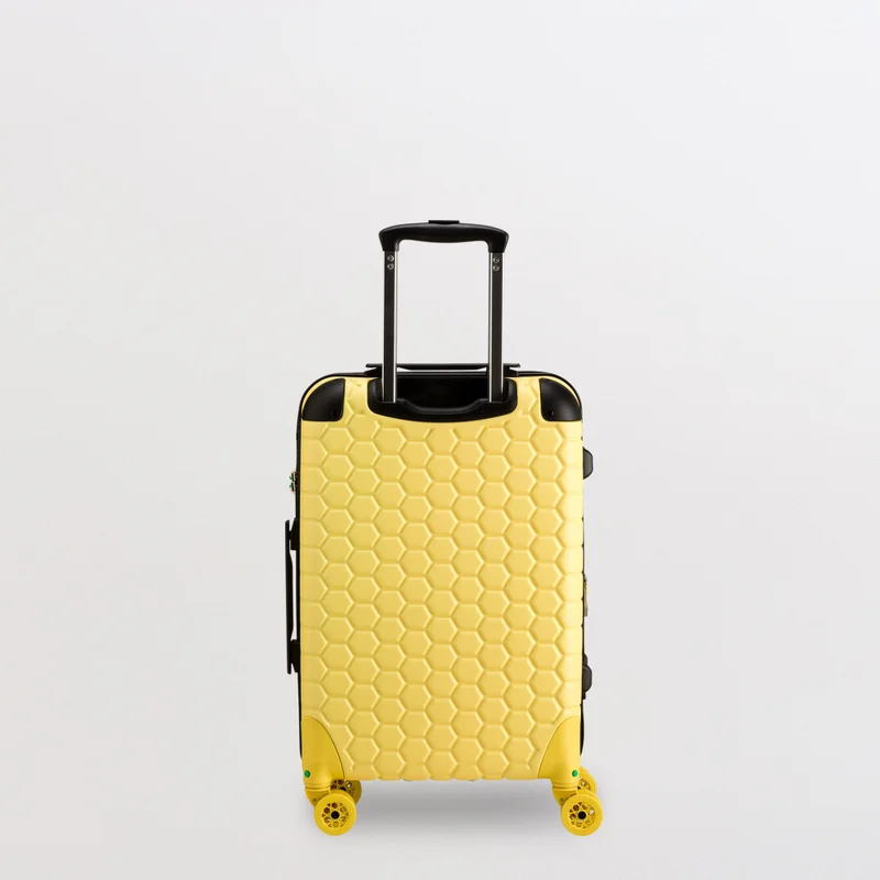 Carpisa Light Yellow Hard Trolleys S-Gotech Green Fw  | Best Price UAE