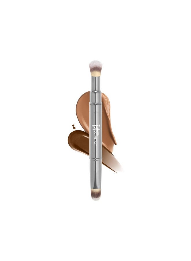IT COSMETICS Heavenly Luxe Dual Airbrush Concealer Brush 2Dualended2In1 Brush For Liquid & Cream Concealerbuff Away Imperfectionswith Awardwinning Luxe Hair - Image 1