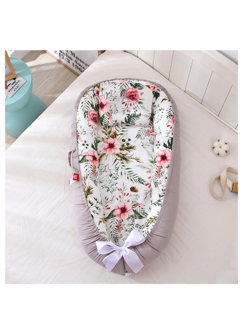 Baby Life Baby Nest 100% Organic Breathable Baby Portable Crib  - Image 2