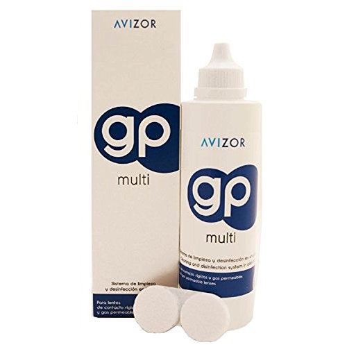 Avizor GP Multi Contact Lens Solution for Rigid and Gas Permeable Contact Lenses 240Ml