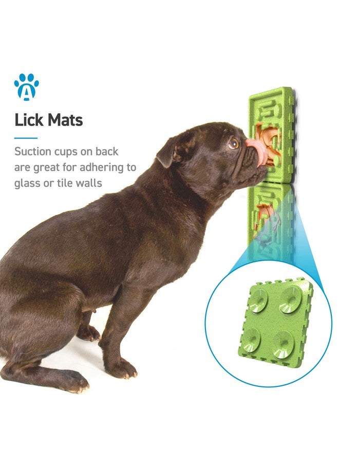 ANYPET Any Pet  Slow Feeding Mat, Tray, Slow Feeder Dog Bowls, Food Mat For Dog, Dog Lick Pad Anxiety Relief Feeding Mat With Suction - Image 4