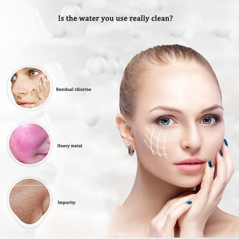 DOKMOE Shower Head Filter for Hard Water Vitamin C Shower Filter for Hard Water Filter Shower Water Vitamin C Aroma Shower Filter Aroma Vitamin Shower Filter Cherry - Image 2