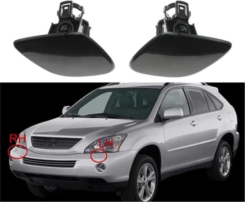 Wivplex Front Headlight Washer Nozzle Cover for Lexus RX400H - Image 5