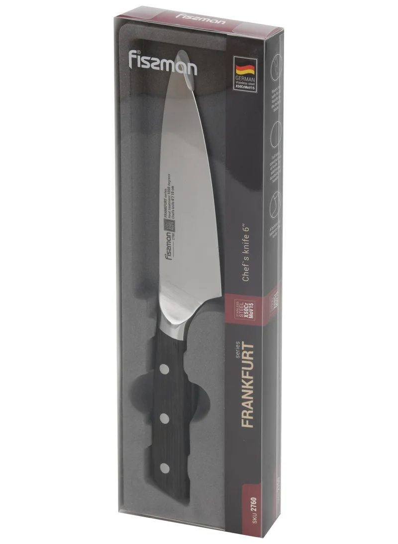Fissman  6'' Chef's Knife FrankFurt Series, with Sturdy And Elegant Handle  | Best Price UAE