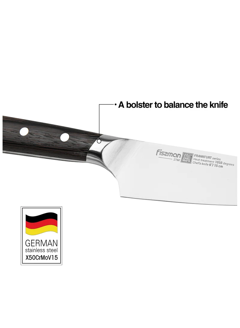 Fissman  6'' Chef's Knife FrankFurt Series, with Sturdy And Elegant Handle  | Best Price UAE