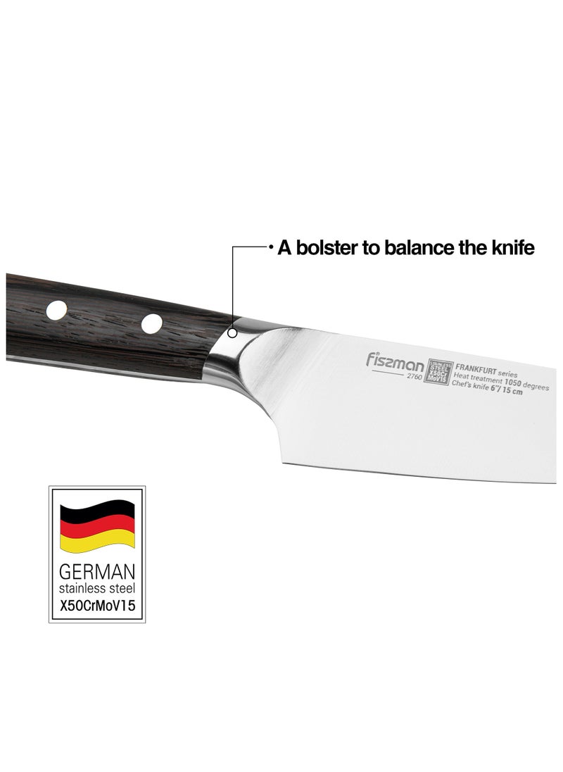 Fissman 6'' Chef's Knife FrankFurt Series, with Sturdy And Elegant Handle  - Image 4