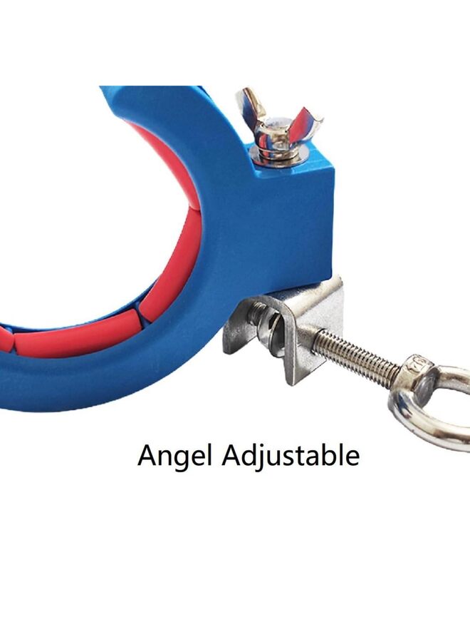 LAMAY 2pcs Blue Cable Wire Threading Tool Cable Tray Roller Threading Wire Pulling Pulley - Image 3