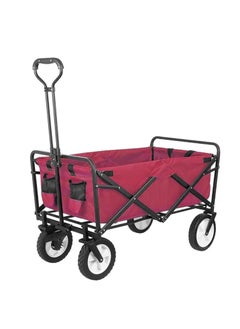 Egardenkart Foldable Utility Wagon Cart Trolley Utility Grocery Wagon for Camping Shopping  - Image 1