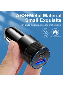 New aluminum alloy PD/USB car charger Super fast charging socket Stable charging Exquisite appearance - pzsku/ZA68FC4266D1E37F9C32EZ/45/_/1740972733/e70e4e6d-414a-4b66-8583-ae5c537bbc46