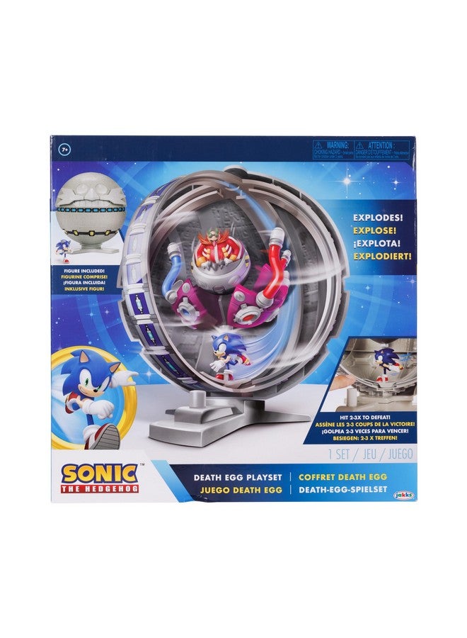 Sonic The Hedgehog 2.5" Action Figure Death Egg Playset with Sonic - Image 4