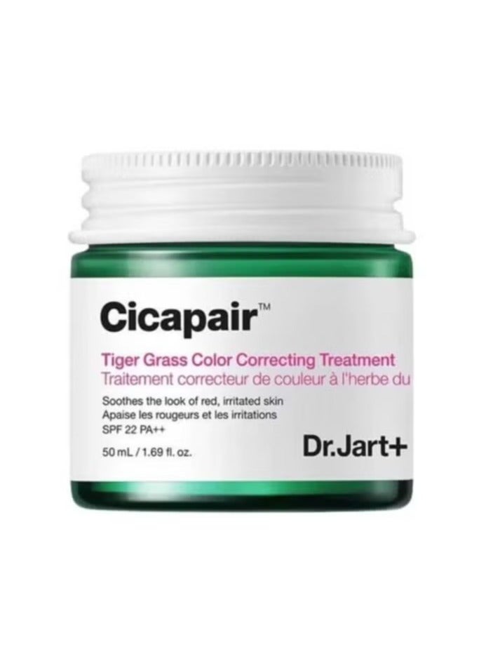 Dr. Jart Cicapair Tiger Grass Color Correcting Treatment 50ml with SPF 22 PA++ - Image 1