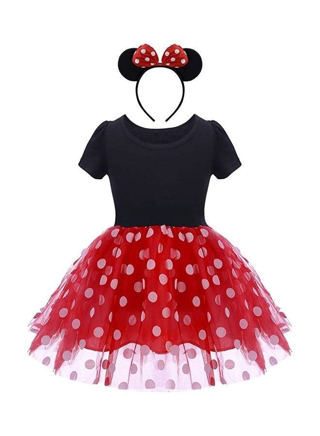 نيبمينينت Princess Polka Dots Costume 100cm - Image 1