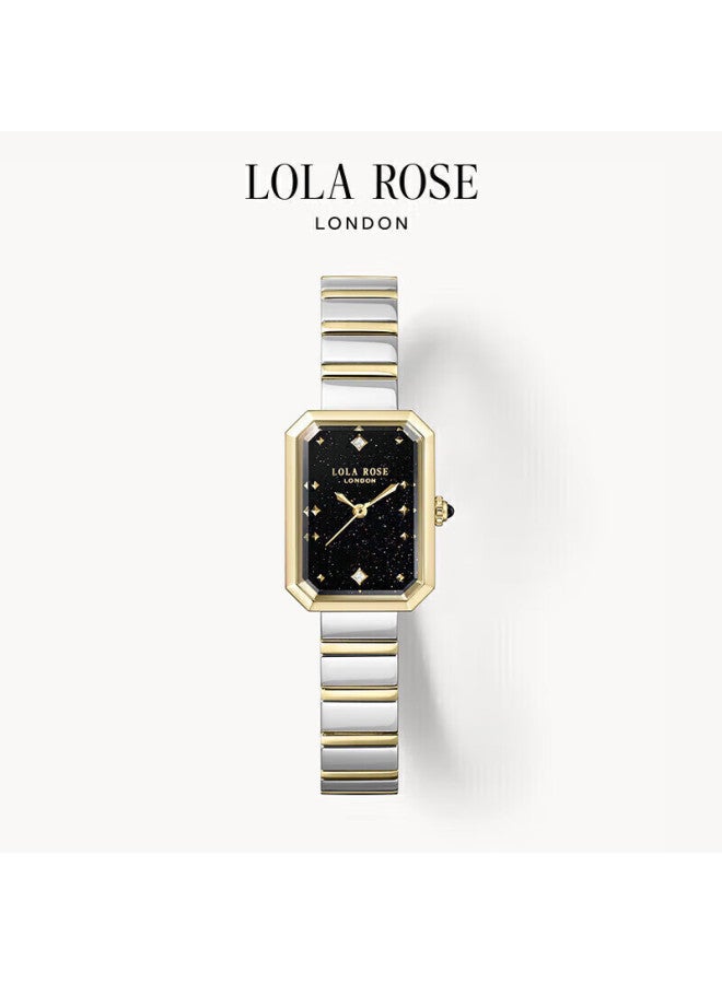 لولا روز Lola Rose Sugar Cube Small Green Watch، ساعة معصم من الأحجار الكريمة، ساعة نسائية، هدية يوم الحب Qixi للنساء - Image 3