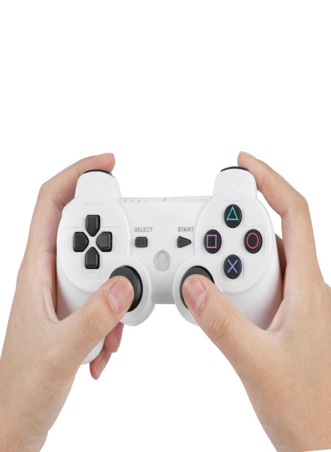 Wireless Bluetooth Gamepad Game Controller Full featured Game Handle For PS3 (White) - Image 4