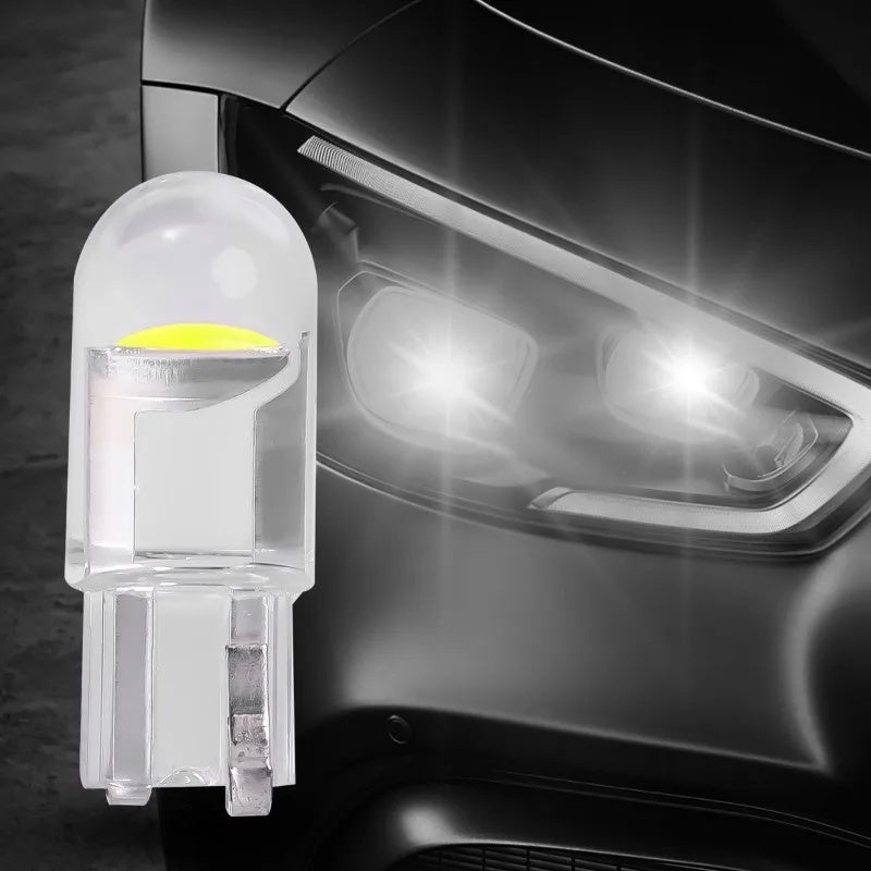T10 LED Crystal Bulb Car Illumination Integrated Lights 7 Color Wedge License Plate Light Dome Indicator Light Reading Light - Image 5