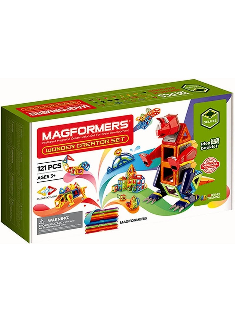 Magformers Magformers Wonder Creator  Magnetic Tiles Building Blocks Educational Kit STEM Toy Set  Magnetic Building Tiles for Kids to Develop ProblemSolving Abilities and Shape Recognition 