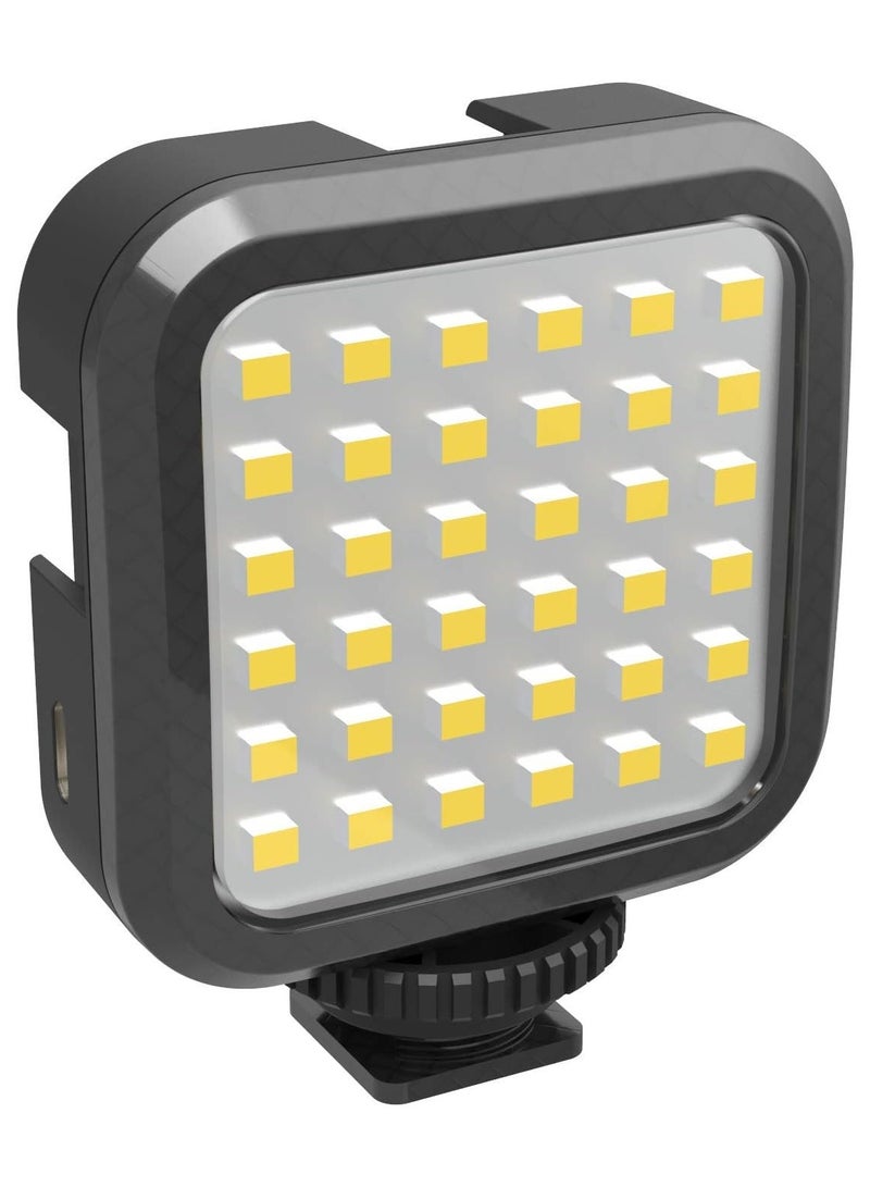 ELTRAZONE LED Video Light + Microphone + Mobile Phone Holder + Hand Grip/Mini Tripod Compatible with Smartphones for TikTok, Youtube, Live Streaming and Meetings - Image 5