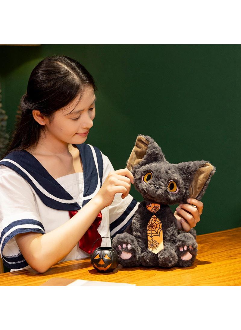 Y&D Cute  Devon Rex Cat Stuffed Animal Soft Cuddly Perfect  Cat Plush Toy Gifts for Festivals - Image 3