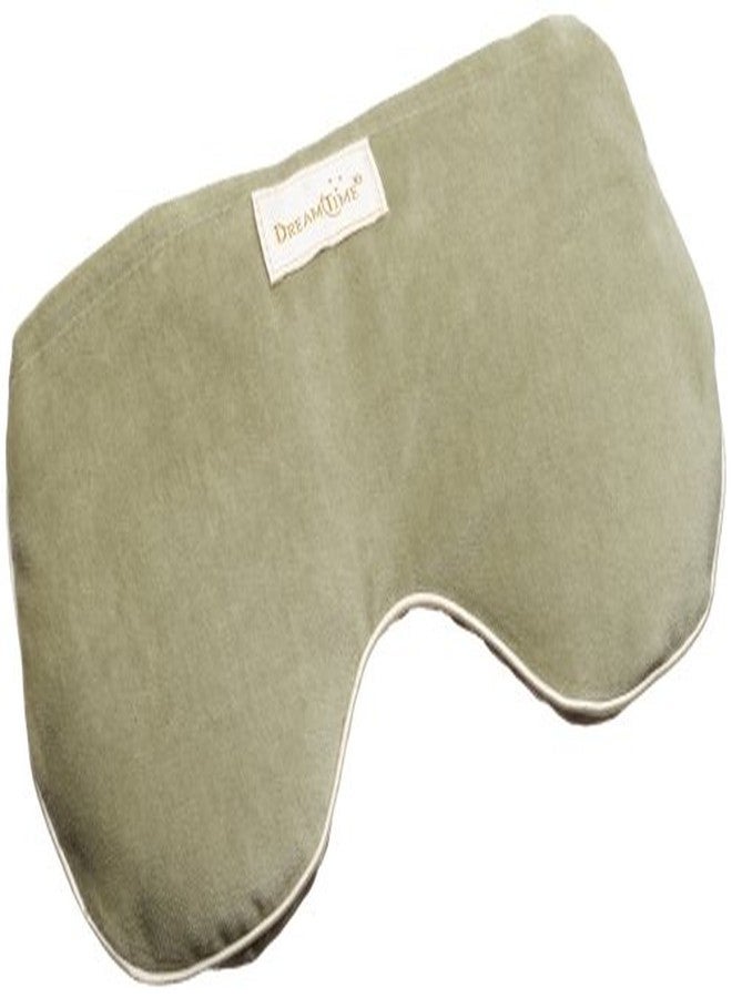 DreamTime Breathe Easy Face Pillow, Sage Velvet - Image 1