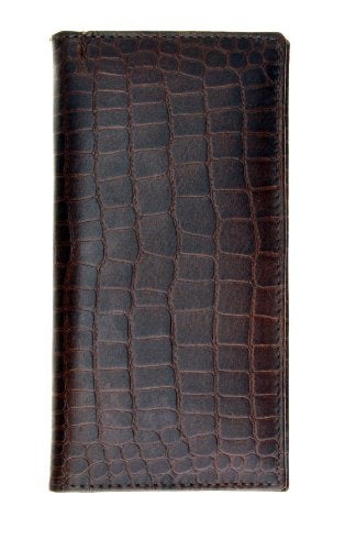 MARSHAL Leather Checkbook Cover Case #156-cr (Brown) - Image 2