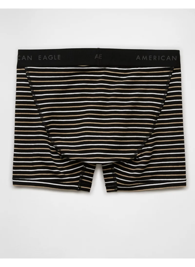 American Eagle AEO Men's Striped 4.5" Classic Boxer Brief