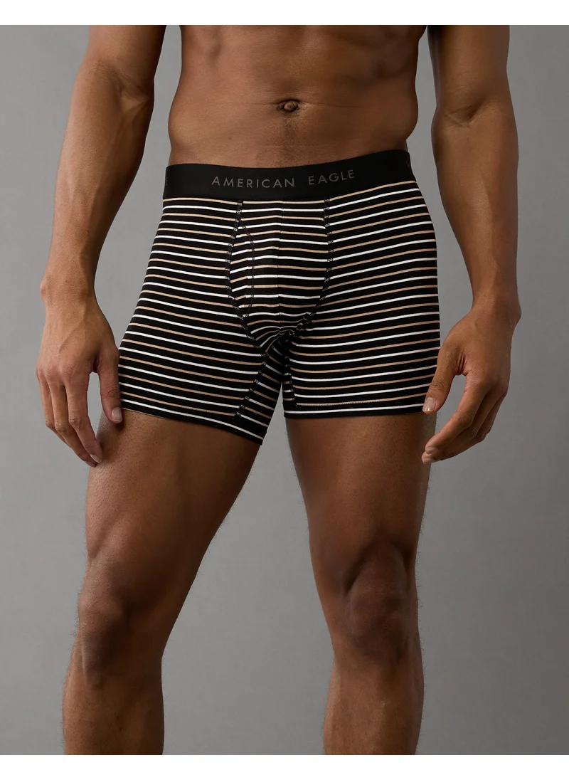 American Eagle AEO Men's Striped 4.5" Classic Boxer Brief
