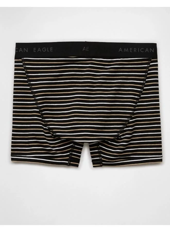 American Eagle AEO Men's Striped 4.5" Classic Boxer Brief