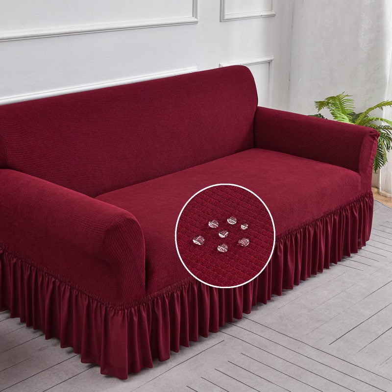 Water-Resistant Sofa Cover with a Light Luxury and High-End Feel, Elastic Full-Cover Sofa Slipcover, Household Dustproof Cover, Custom  Wholesale - Image 1