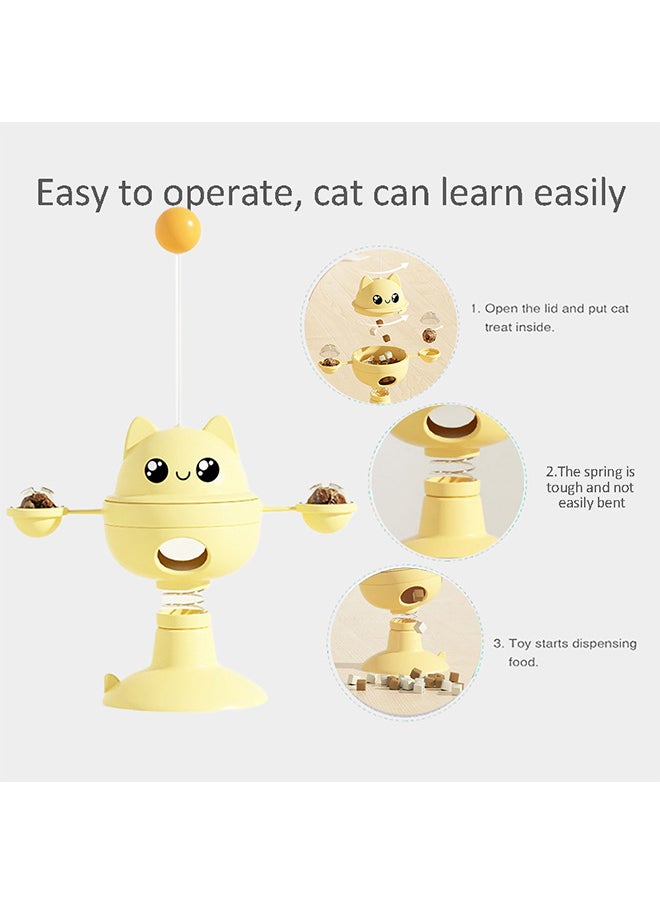 Neostyle - Tumbler Food Dispenser Interactive Toy，Interactive Cat Leaking Food Toy,Make Cats Feel Happy and Unleash Their Nature - Image 1