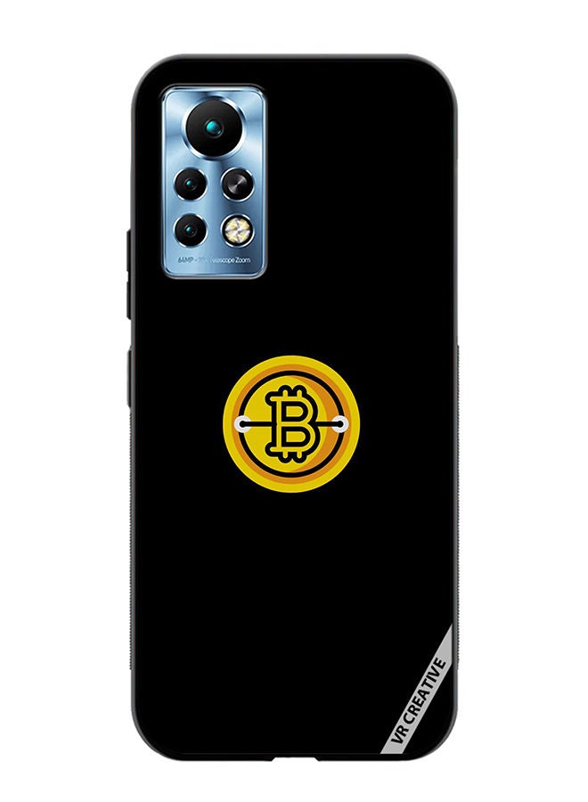 VR CREATIVE Protective Case Cover For Infinix Note 11 Pro Bitcoin Design Multicolour - Image 1