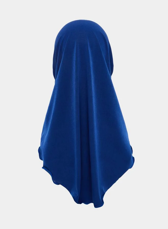 ستايلي حجاب بقطن شاش سادة