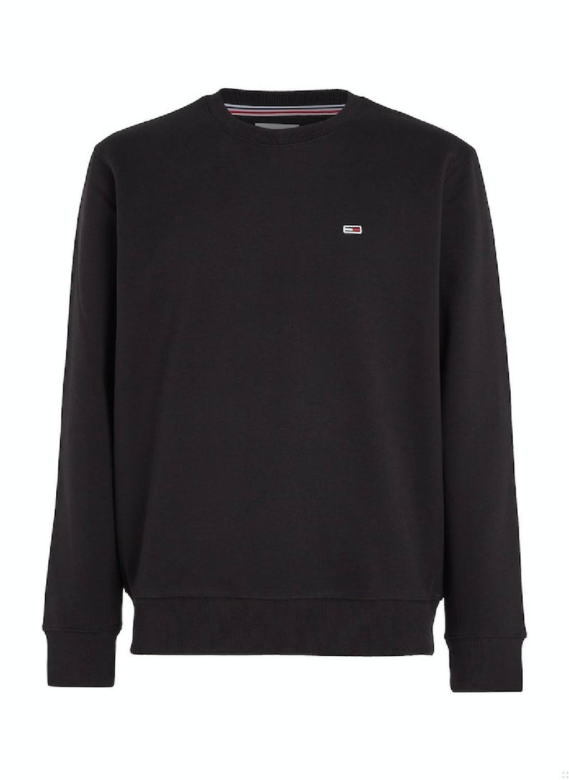 TOMMY JEANS Flag Patch Fleece Sweatshirt  - Image 3