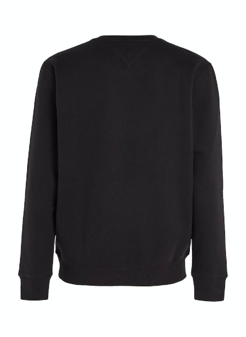 TOMMY JEANS Flag Patch Fleece Sweatshirt  - Image 5